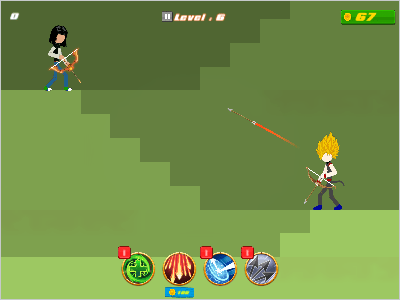 Stickman Archer Warrior